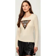 Bluzki damskie - GUESS Bluzka LEO Slim Fit - miniaturka - grafika 1
