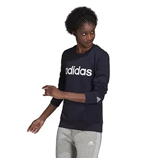 adidas Bluza damska-H10141, sweter, Legink, biała, M - Swetry damskie - miniaturka - grafika 1