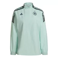 Kurtki damskie - adidas Damska kurtka DFB Hyb Top W, Mencla/Zielony, XXL, Mencla/zielony, XXL - miniaturka - grafika 1