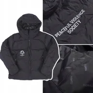 Moda i Uroda OUTLET - Kurtka Puchowa Zimowa Męska Manto Society Czarna R. Xxl - miniaturka - grafika 1