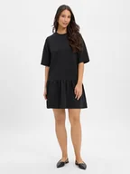 Sukienki - Noisy May Damska sukienka z dżerseju - NMMandy Kobiety czarny jednolity, S - miniaturka - grafika 1