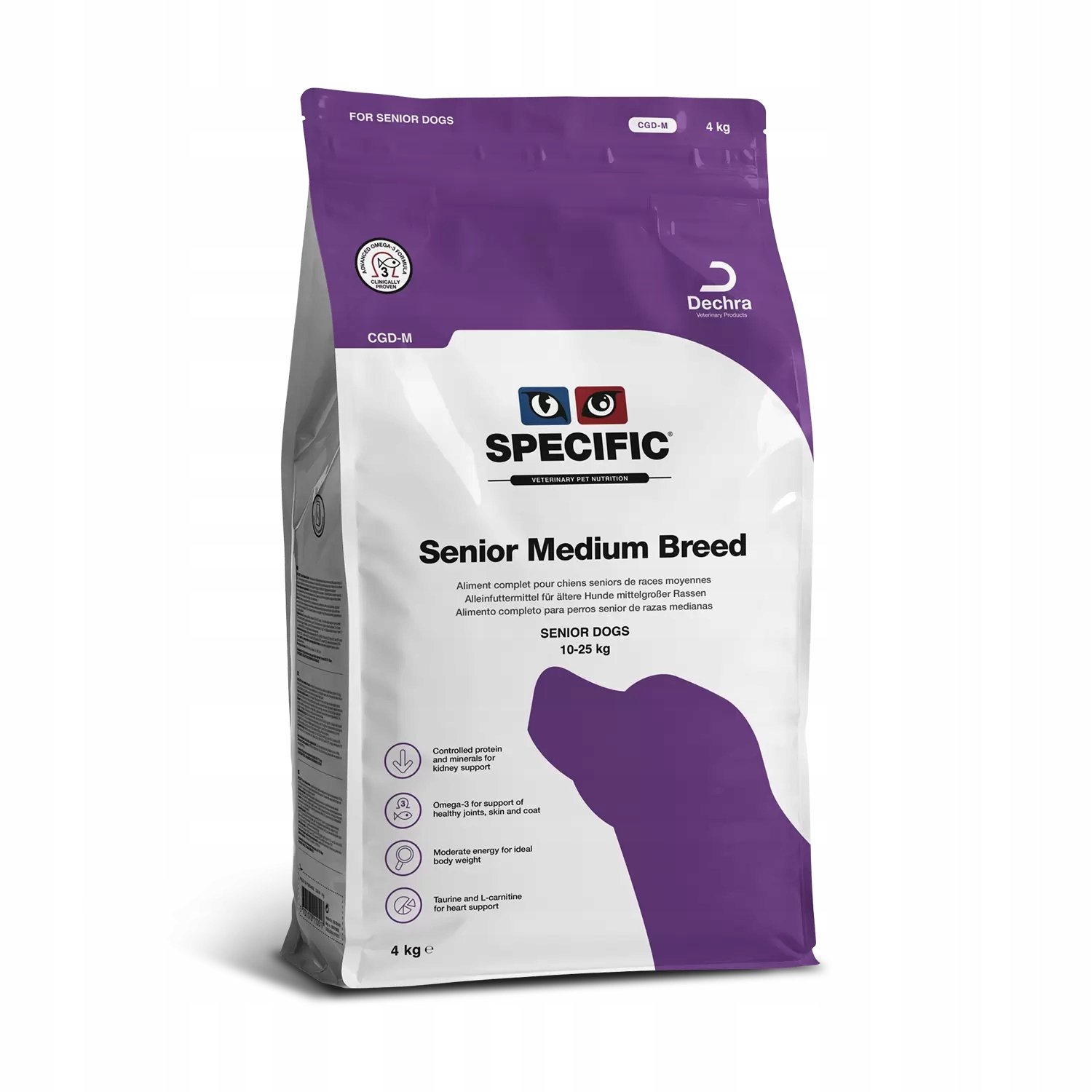 SPECIFIC CGD-M SENIOR MEDIUM BREED 4 kg