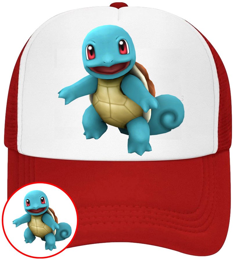 CZAPKA Z DASZKIEM POKEMON PIKACHU DLA DZIECI SIATKA