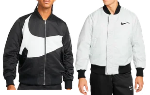 Męska Kurtka Nike Dwustronna Therma-FIT Swoosh DD6055-010 r. XS - Kurtki męskie - miniaturka - grafika 1