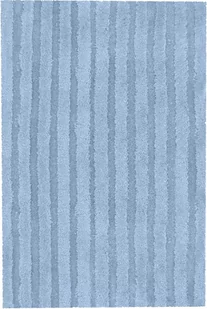Kleine Wolke Cord Dywan kąpielowy niebieski 60x100 cm - Dywaniki łazienkowe - miniaturka - grafika 1
