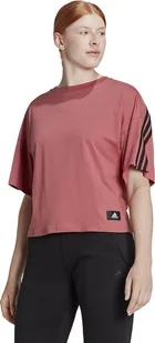 Adidas Koszulka adidas FI 3 Stripes Tee HK0494 - Koszulki i topy damskie - miniaturka - grafika 1