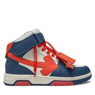 Sneakersy męskie - Sneakersy Off-White OMIA259S23LEA Biały - miniaturka - grafika 1