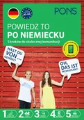 Książki do nauki języka angielskiego - Pons Powiedz to po niemiecku A1-A2 - praca zbiorowa - miniaturka - grafika 1