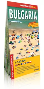 ExpressMap Bułgaria 1:520 000 - laminowana mapa samochodowa - Praca zbiorowa - Atlasy i mapy - miniaturka - grafika 1