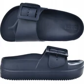 Klapki i japonki damskie - KLAPKI DAMSKIE BIG STAR PLAŻOWE BASENOWE - miniaturka - grafika 1