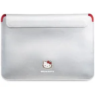 Etui i futerały do telefonów - Hello Kitty Sleeve HKCS14PGHDLMS 14" srebrny/silver PU Metal Logo - miniaturka - grafika 1