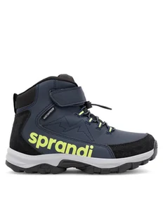 Sprandi Trapery Winter Wave CP86-25067 Granatowy - Buty dla chłopców - miniaturka - grafika 1