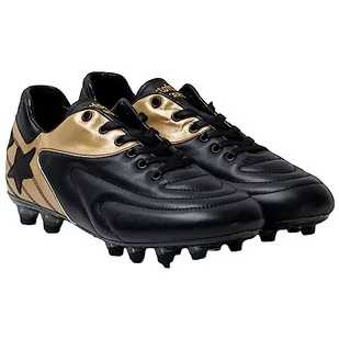PANTOFOLA D'ORO 1886 Męskie buty piłkarskie Lazzarini Stardust, czarno-złote, 43 EU, czarny złoty, 43 EU - Piłka nożna - miniaturka - grafika 1