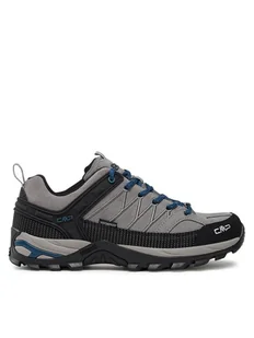 CMP Trekkingi Rigel Low Trekking Shoes Wp 3Q13247 Brązowy - Buty trekkingowe męskie - miniaturka - grafika 1