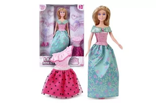 Lalka Natalia w balowej sukni z akcesoriami mix - Artyk - Lalki dla dziewczynek - miniaturka - grafika 1