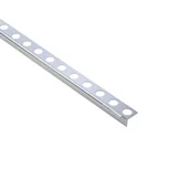 Narzędzia glazurnicze - Profil do glazury aluminium zewnętrzny 10 mm / 2.5 m Srebrny Cezar 5904584821653 - miniaturka - grafika 1