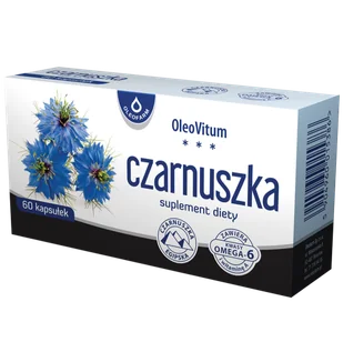 Oleofarm Czarnuszka Suplement Diety 60 Kapsułek - Oleofarm - Suplementy naturalne - miniaturka - grafika 1