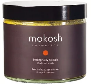 Mokosh Peeling Solny Pomarańcza z Cynamonem, 300g - Peelingi do ciała - miniaturka - grafika 1