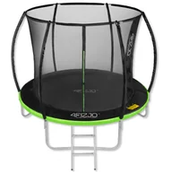 Trampoliny - Trampolina z siatką wewnętrzną 252cm 8FT - miniaturka - grafika 1