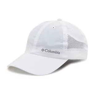 COLUMBIA Czapka z daszkiem Tech Shade Hat 1539331 White/White 101 - Czapki męskie - miniaturka - grafika 1