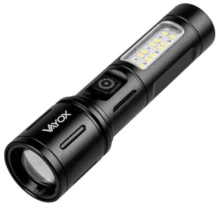 Latarka taktyczna 5W 260lm LED SMD VAYOX VA0181 - Latarki - miniaturka - grafika 1