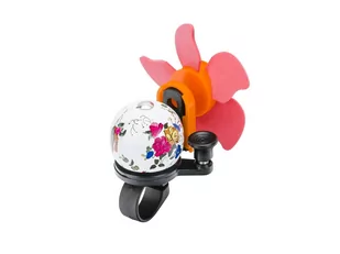ROMET Dzwonek rowerowy dla dzieci+ wiatraczek - Dzwonki do roweru - miniaturka - grafika 1