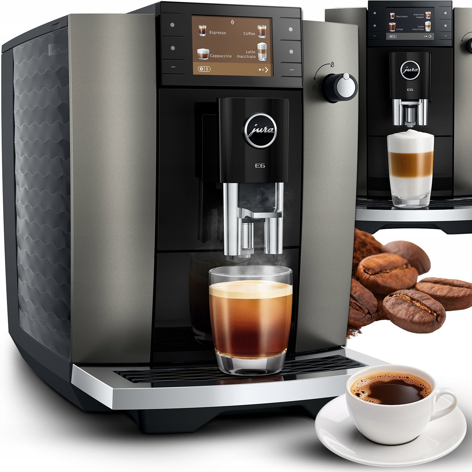 Jura E6 ED 15828 Dark Inox