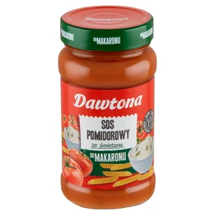 Dawtona Sos spaghetti pomidorowo śmietanowy 500 g Dawtona - Przyprawy i zioła sypkie - miniaturka - grafika 1