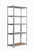 Regały - Regał metalowy 180 x 90 x 40 cm 175 kg ocynk wciskany - miniaturka - grafika 1