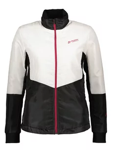 Maier Sports Kurtka hybrydowa w kolorze czarno-białym - Kurtki i kamizelki sportowe damskie - miniaturka - grafika 1