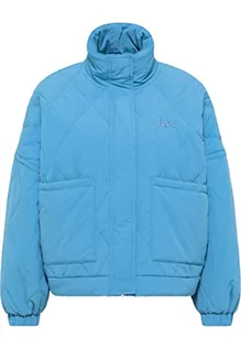 Kurtki damskie - Lee Damska kurtka Light Layer, space blue, L - grafika 1