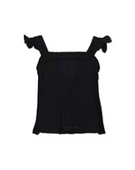 Bluzy damskie - Superdry Damska bluza z koronką, z teksturą, czarny (Black 02a), XL - miniaturka - grafika 1