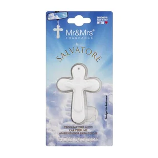 Mr&Mrs Fragrance Salvatore Holy Woods White Zapach samochodowy 1 szt - Zapachy samochodowe - miniaturka - grafika 1