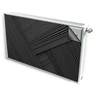 Dekoracje domu - magnes mata magnetyczna kaloryfer dekor czarny układ - miniaturka - grafika 1