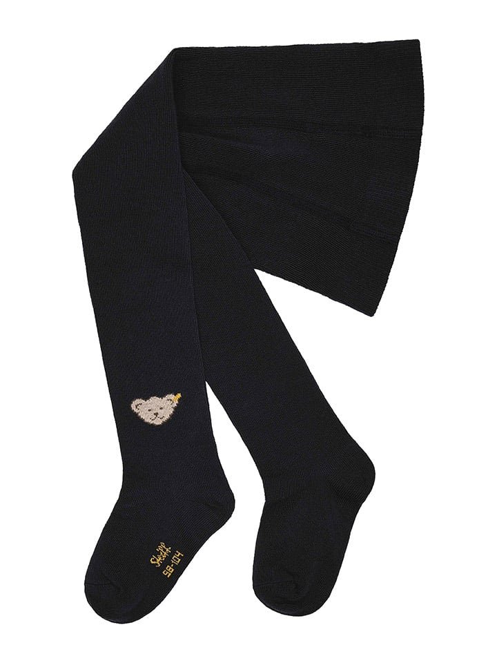 Steiff Rajstopy w kolorze czarnym