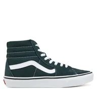 Sneakersy damskie - Sneakersy Vans Sk8-Hi VN000D80PRM1 Zielony - miniaturka - grafika 1