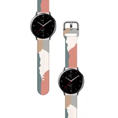 Etui i futerały do telefonów - Strap Moro opaska do Samsung Galaxy Watch 46mm silikonowy pasek bransoletka do zegarka wzór 15 - miniaturka - grafika 1