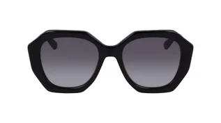 Okulary przeciwsłoneczne - Karl Lagerfeld Okulary przeciwsłoneczne KL6012S Czarny - grafika 1