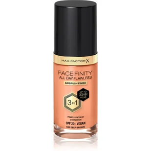 Max Factor Facefinity 3 in 1 SPF20 podkład 30 ml dla kobiet C82 Deep Bronze - Podkłady do twarzy - miniaturka - grafika 1