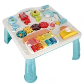 Zabawki interaktywne dla dzieci - Interaktywny, muzyczny stoliczek edukacyjny 12m+ Bam Bam - miniaturka - grafika 1