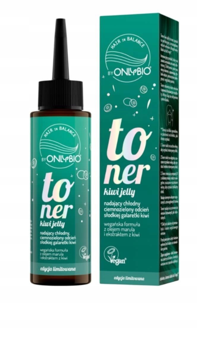 Onlybio Hair In Balance By toner do włosów Kiwi Jelly 100 ml