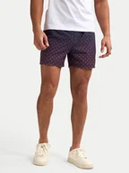 Kąpielówki męskie - Petrol Industries Szorty kąpielowe M-1050-SWS952 Pomarańczowy Regular Fit - miniaturka - grafika 1