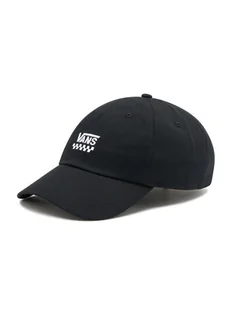 Vans Czapka z daszkiem Court Side Hat VN0A31T6J0Z1 Czarny - Czapki damskie - miniaturka - grafika 1