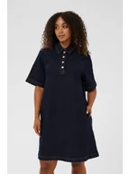 Sukienki - Kaffe Sukienka dżinsowa w kolorze granatowym - miniaturka - grafika 1