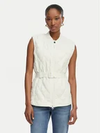 Kamizelki damskie - Guess Bezrękawnik W6GL01 W1400 Biały Regular Fit - miniaturka - grafika 1
