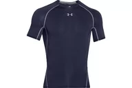 Pozostała odzież narciarska - Under Armour HG Armour SS 1257468-410, Męskie, t-shirt kompresyjny, Granatowy - miniaturka - grafika 1