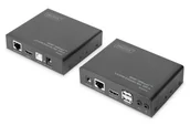Przełączniki KVM - Digitus Zestaw wzmacniacza sygnału HDMI® HDBaseT™ 2.0 KVM, 100 m, 4K - miniaturka - grafika 1