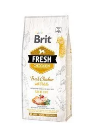 Brit Fresh Chicken with Potato Adult Great Life 2,5 kg - Sucha karma dla psów - miniaturka - grafika 2