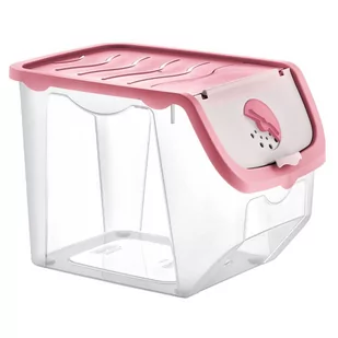 Pojemnik na warzywa ORION, różowy, 12 l - Pojemniki kuchenne - miniaturka - grafika 1