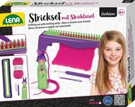 Zabawki kreatywne - Zestaw dziewiarski do robienia na drutach Lena - miniaturka - grafika 1